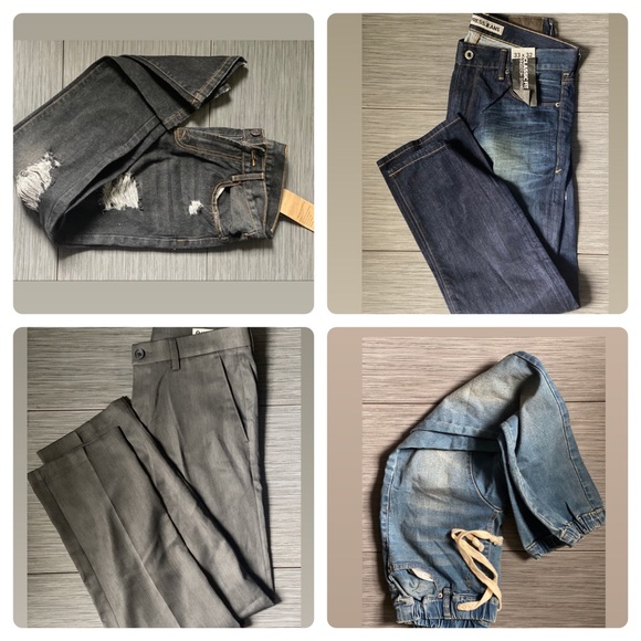 Bundle of 10 NWT men’s pants all sizes/colors - Picture 3 of 7